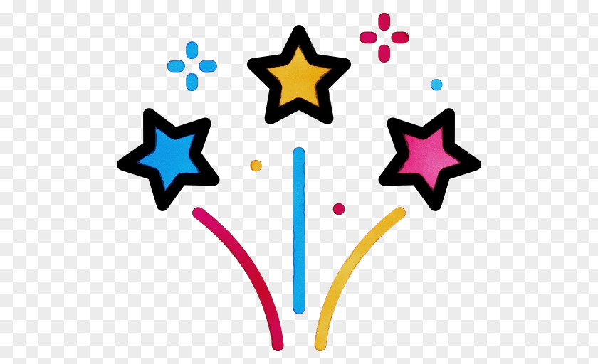 Star Adobe Fireworks Background PNG