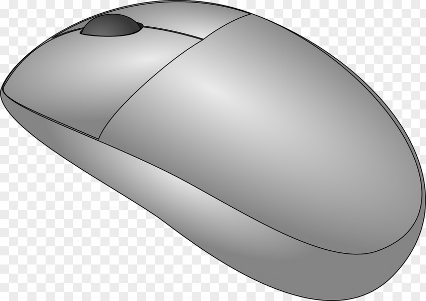 Wireless Mouse Computer Cocktail Black And White Clip Art PNG