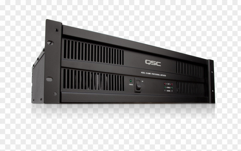 Amplifiers QSC Audio Products Power Amplifier GX5 230V 8-Ohm ISA750 -230 PNG
