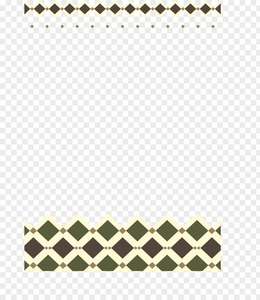 Diamond Block Border PNG