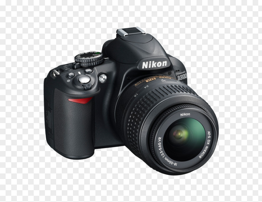 Digital SLR Camera Photos Nikon D3100 D3200 D3000 AF-S DX Zoom-Nikkor 55-200mm F/4-5.6G Canon EF-S 18u201355mm Lens PNG