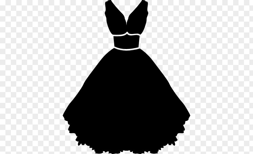 Dress Wedding Little Black Clothing Gown PNG