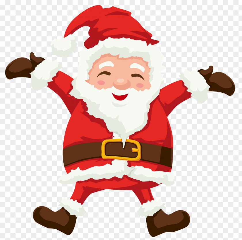 Happy Santa Claus Christmas PNG