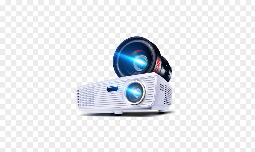 HD Projector For Business Meetings HDMI High-definition Video 1080p DisplayPort Lightning PNG
