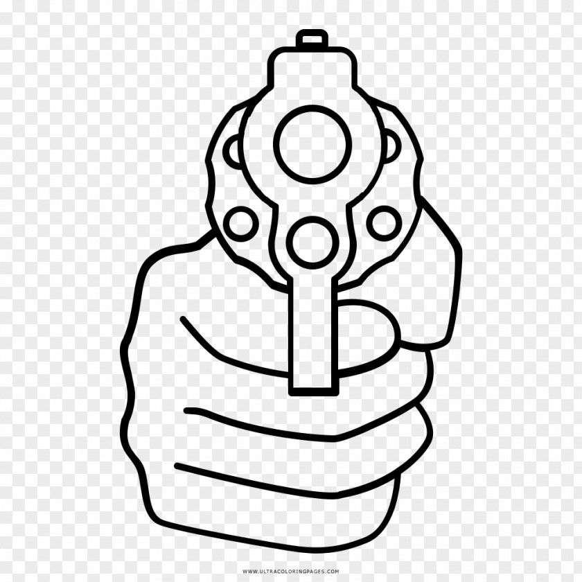 Revolver Crime Firearm Clip Art PNG