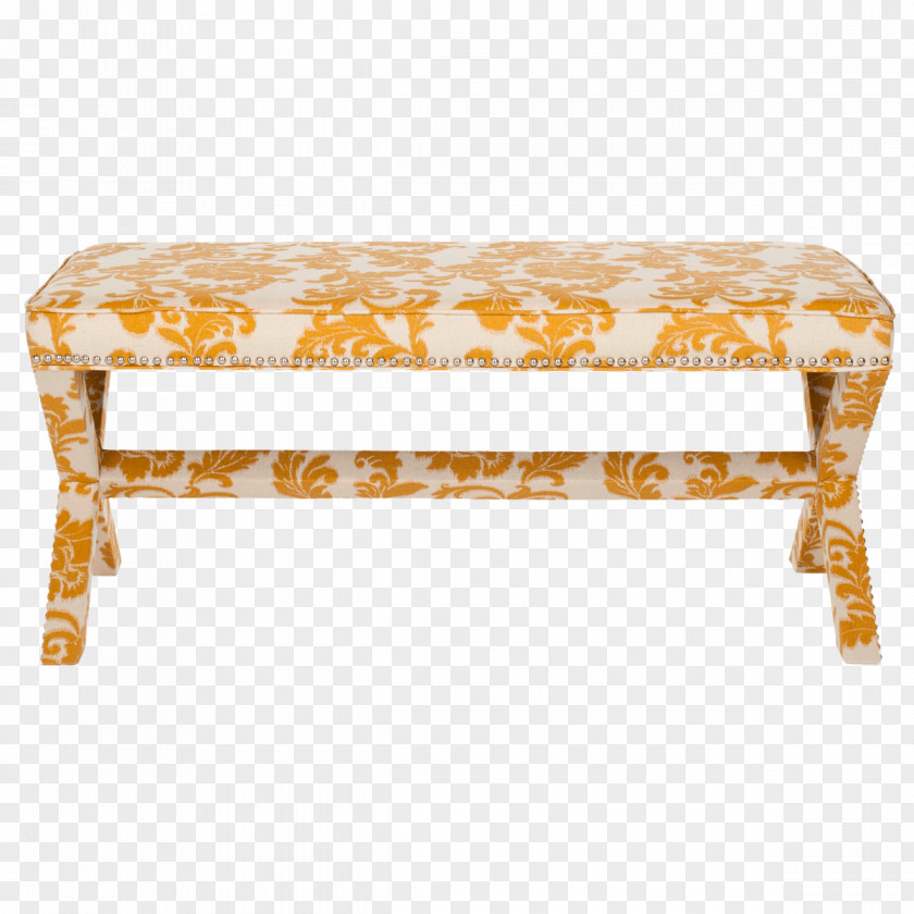 Vintage Bench Foot Rests Stool Piano Table PNG