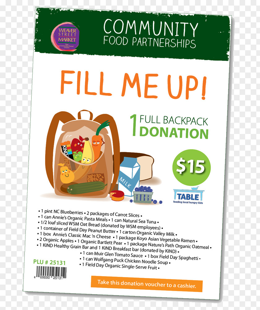 Backpack Donation Food Pumpkin Pie Dairy Products PNG