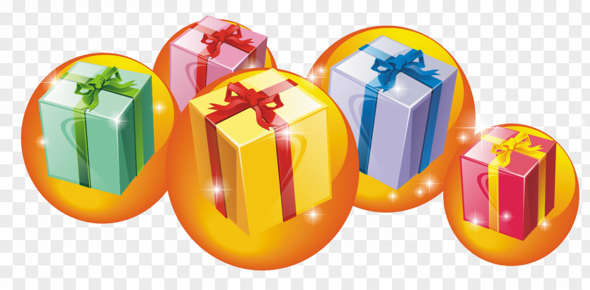 Bubble Gift Santa Claus Coupon Icon PNG