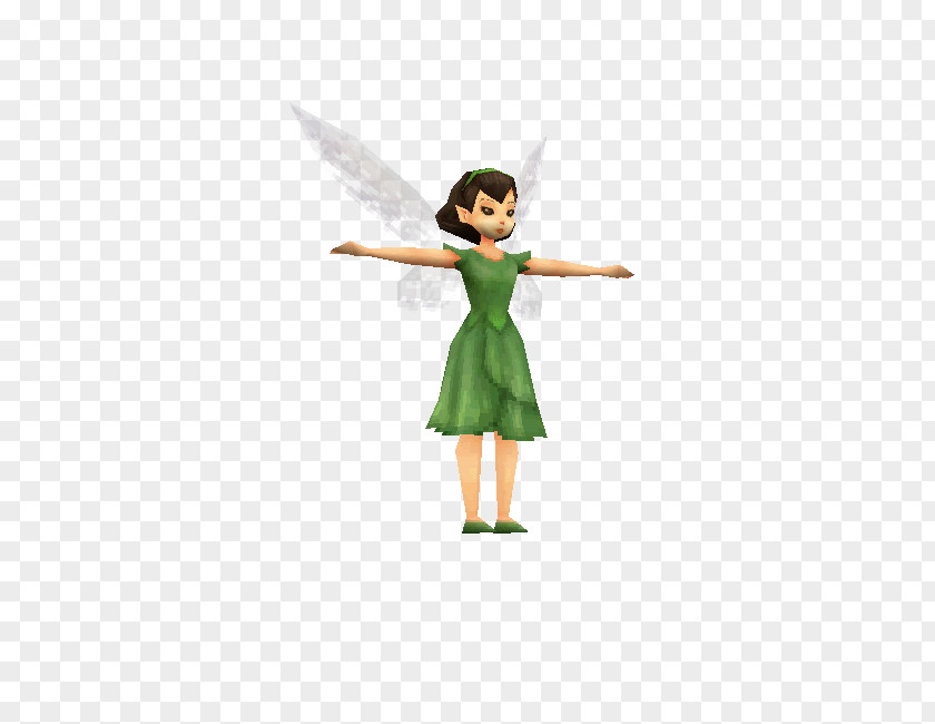 Fairy Green Figurine Angel M PNG