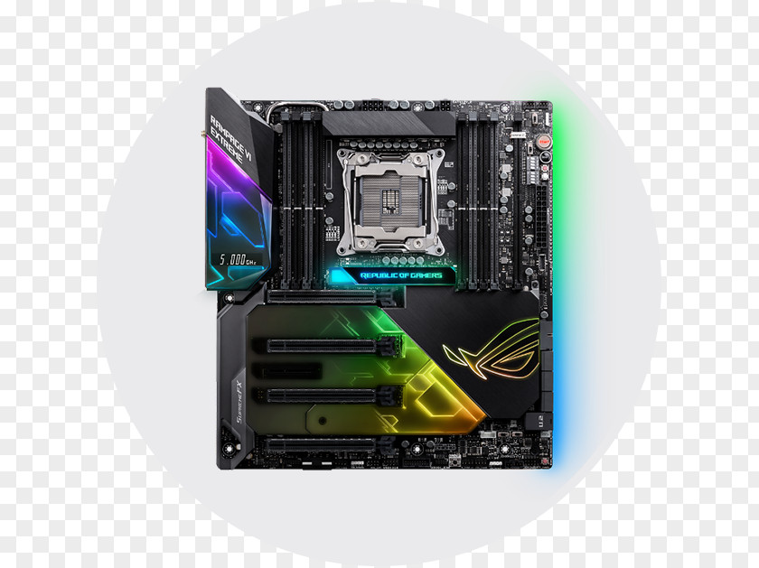 Intel X299 LGA 2066 ROG GAMING MOTHERBOARD RAMPAGE VI APEX ASUS EXTREME Motherboard PNG