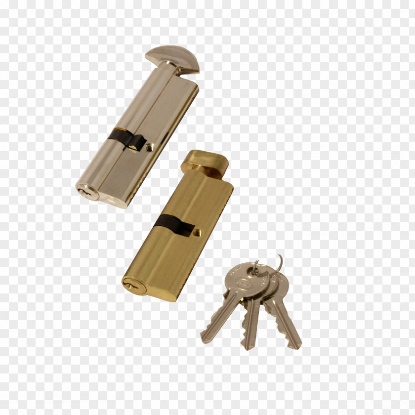 Single Cylinder Lock Key Door PNG
