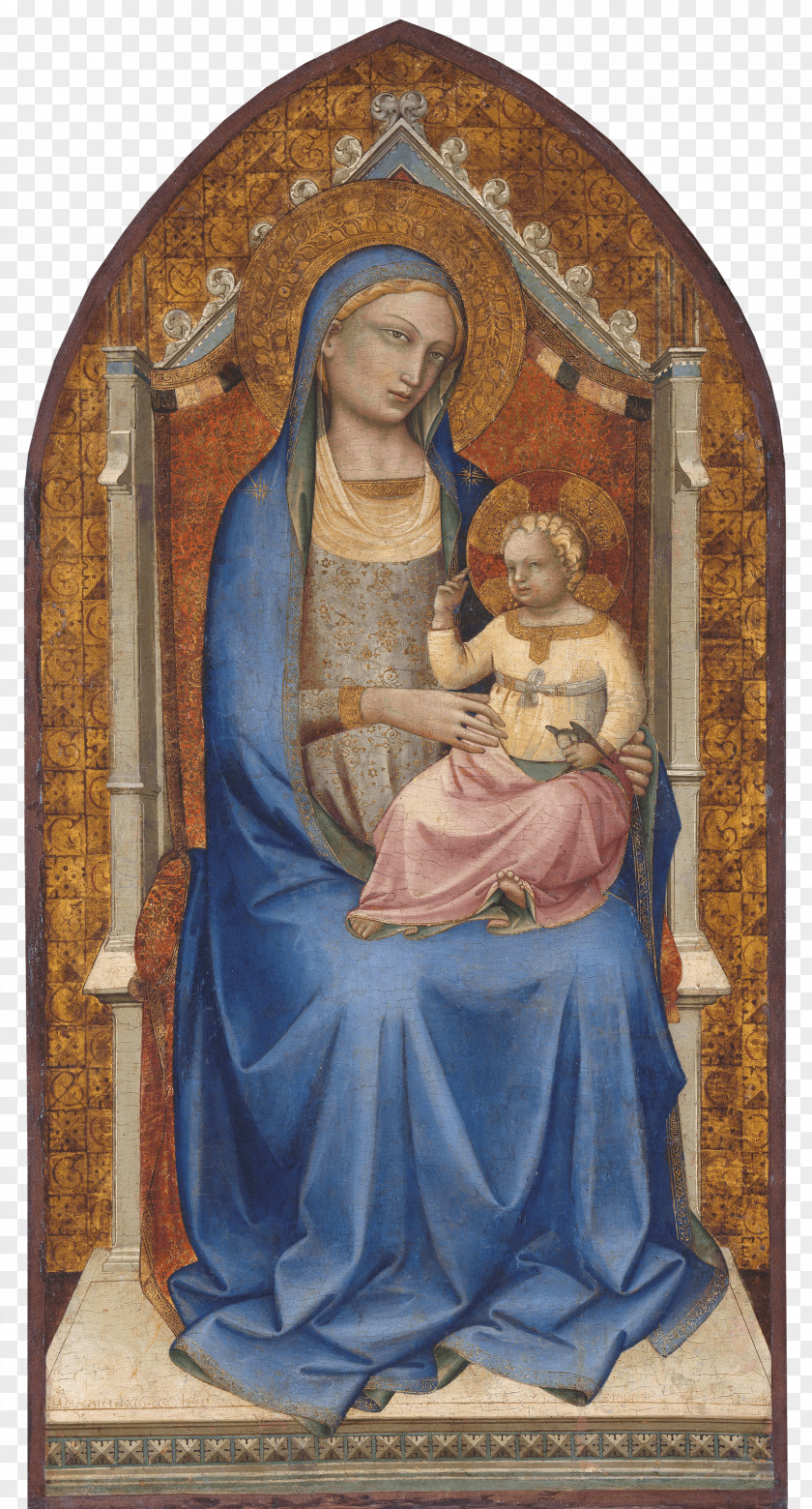 Virgin Mary Printing Painting Lorenzo Monaco Renaissance Coronation Of The Rijksmuseum PNG