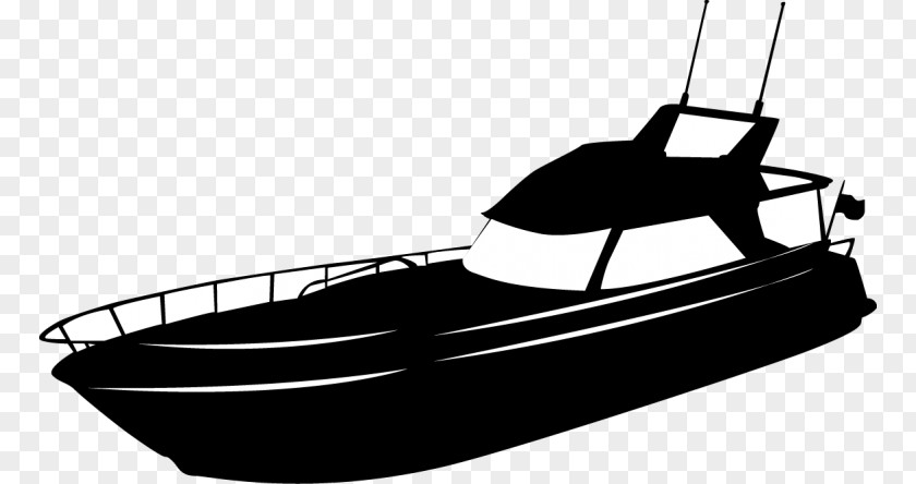 Yacht Ship Motor Boats Vector Graphics PNG
