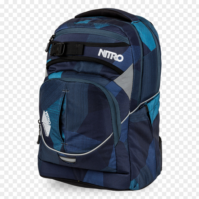 Backtoschool Backpack Satchel Superhero Nitro Snowboards FRAGMENTS BLUE PNG