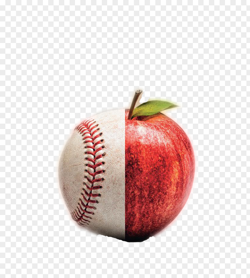 Baseball Apple Composite Image Advertising Campaign Agency Medical Mutual Of Ohio Art Director PNG