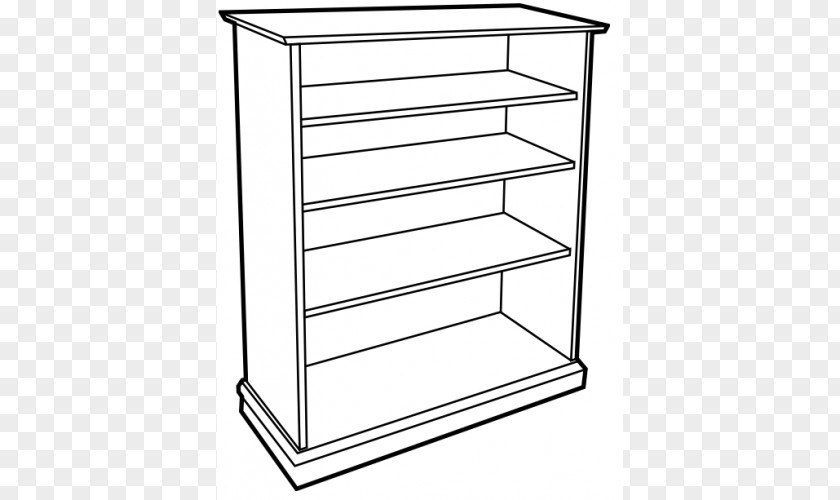 Book Shelf Bookcase Drawing Clip Art PNG