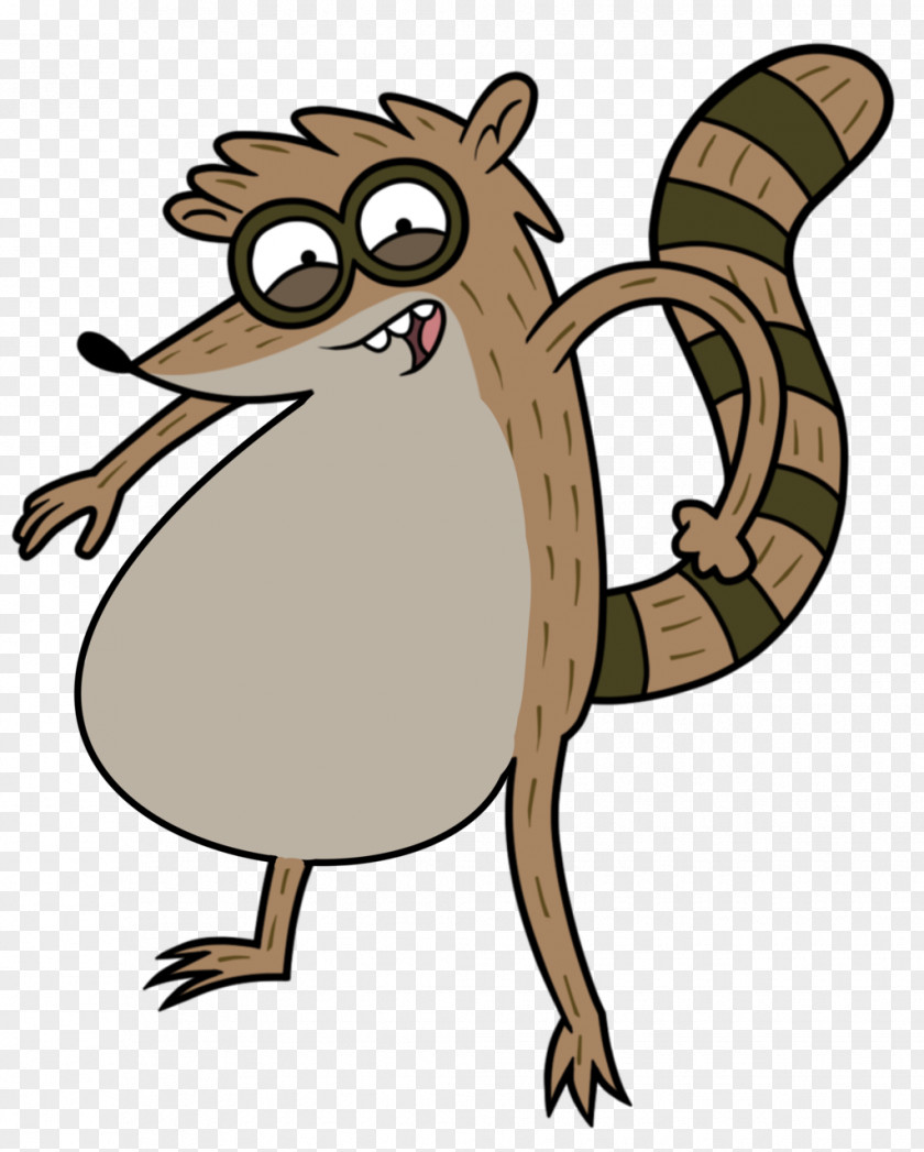 Raccoon Rigby Mordecai Drawing Character PNG