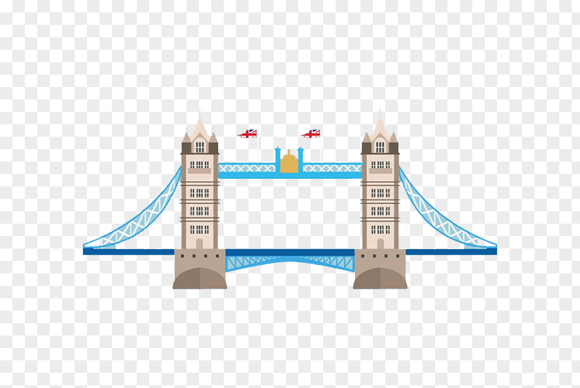 Tower Bridge Animation Figure Design London LONDON TOWER BRIDGE Big Ben PNG