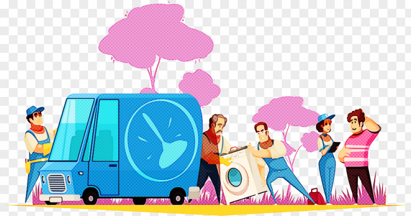 Transport Cartoon Pink Vehicle Play PNG