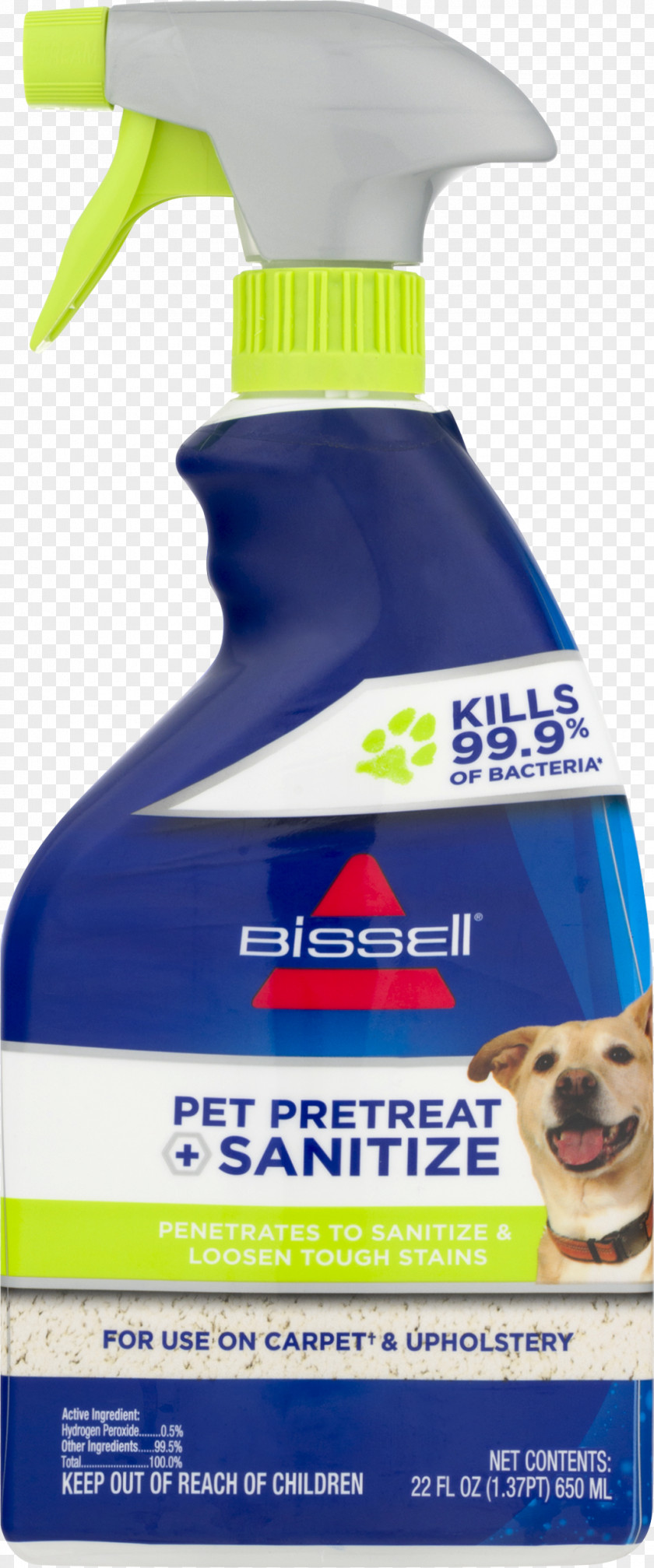 Bissell 2X Pet Stain Odor Portable Machine Product PNG