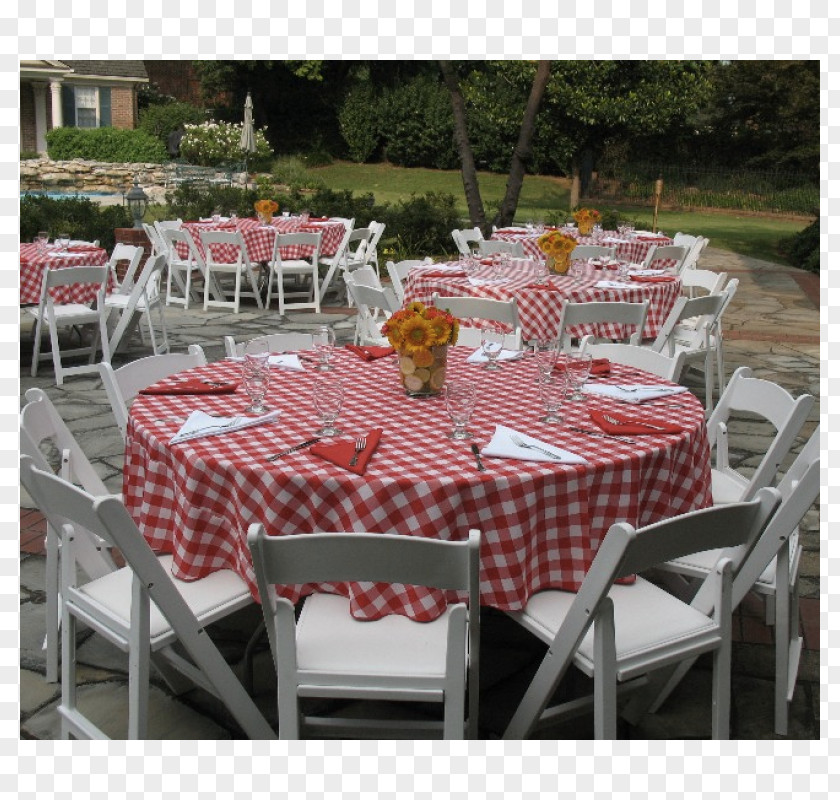 Checkered Tablecloth Wedding Reception Rehearsal Dinner Bridal Shower Table PNG
