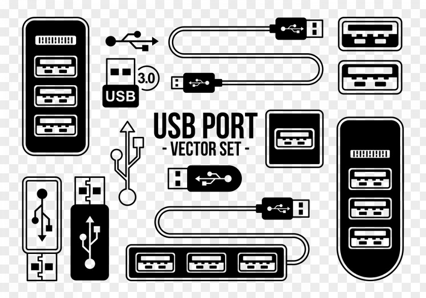 Port USB Computer Network Storage Systems PNG