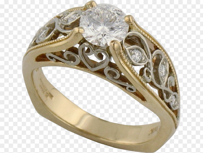 Silver Wedding Ring Gold Body Jewellery PNG