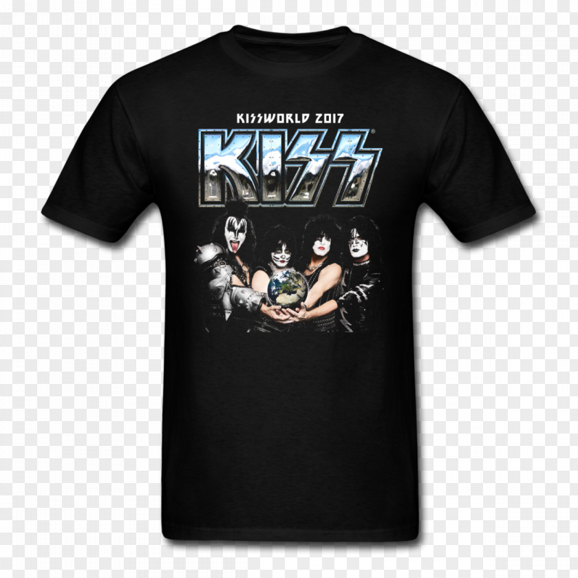 T-shirt Concert Kissworld Tour Top PNG