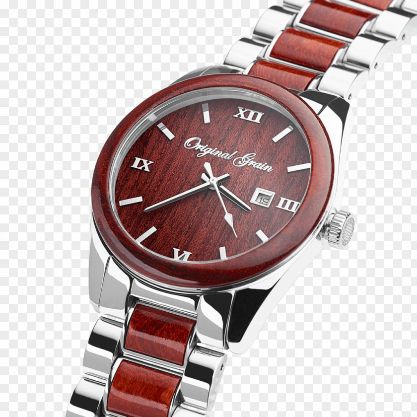 Watch Strap Analog Movement Quartz Clock PNG