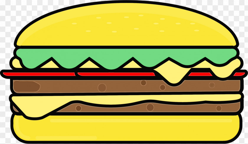 Yellow Food Junk Cartoon PNG