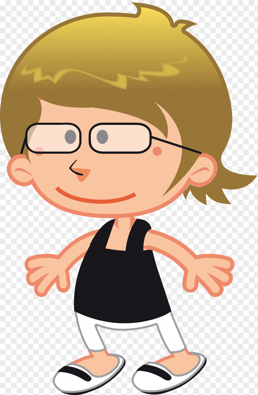 Boy Glasses Nose Clip Art PNG