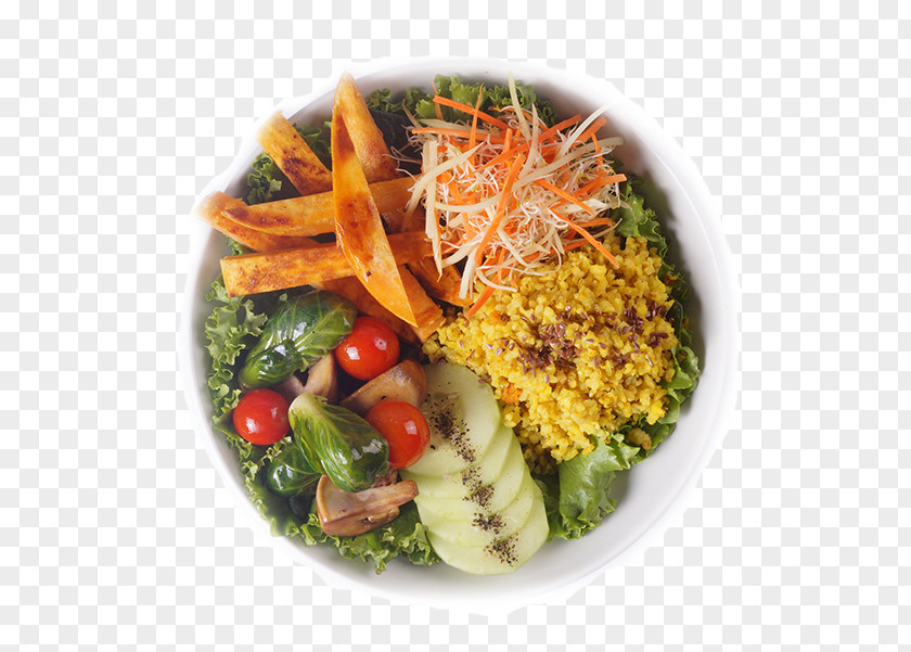 Buddha Bowl Vegetarian Cuisine Salad Platter Greens Recipe PNG