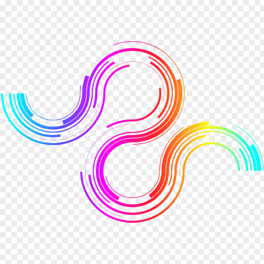 Colorful Lines Electrical Wiring Clip Art PNG