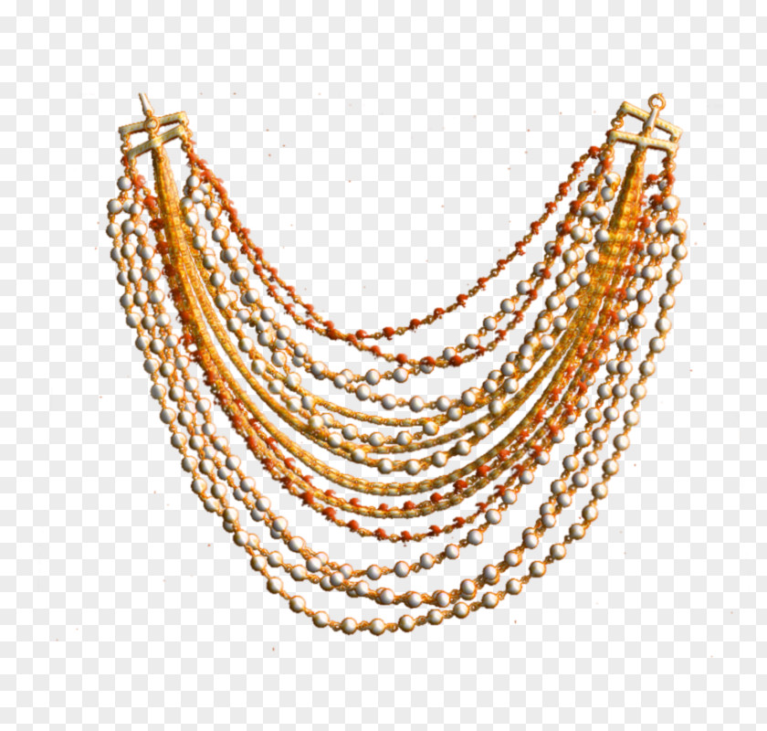Pearls Necklace Jewellery Pearl Chain Bead PNG
