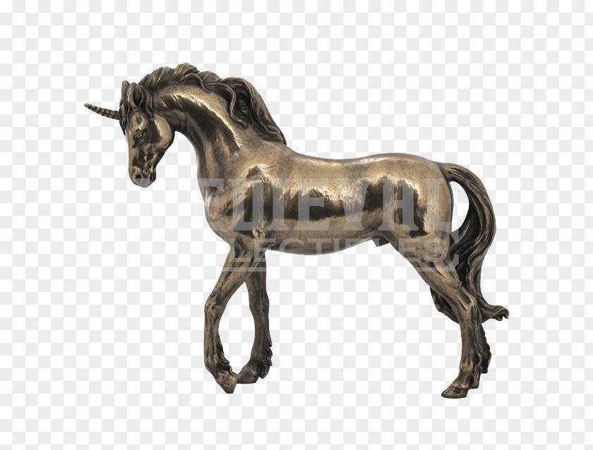 Unicorn Bronze Sculpture Statue Figurine PNG