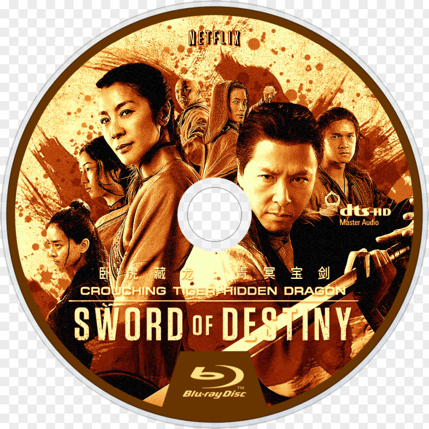 Wang Dulu Crouching Tiger, Hidden Dragon: Sword Of Destiny Blu-ray Disc DVD PNG