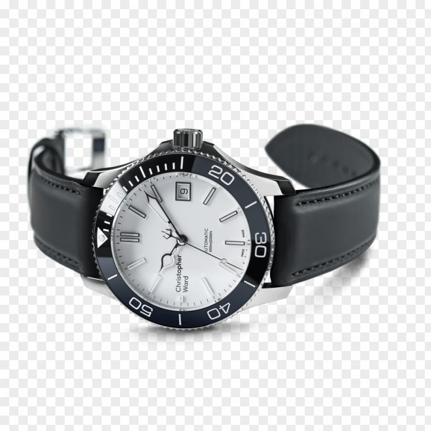 Watch Diving Strap Christopher Ward Leather PNG