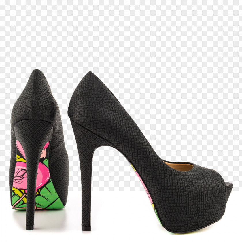Black Open Toe Tennis Shoes For Women Product Design Heel Shoe PNG