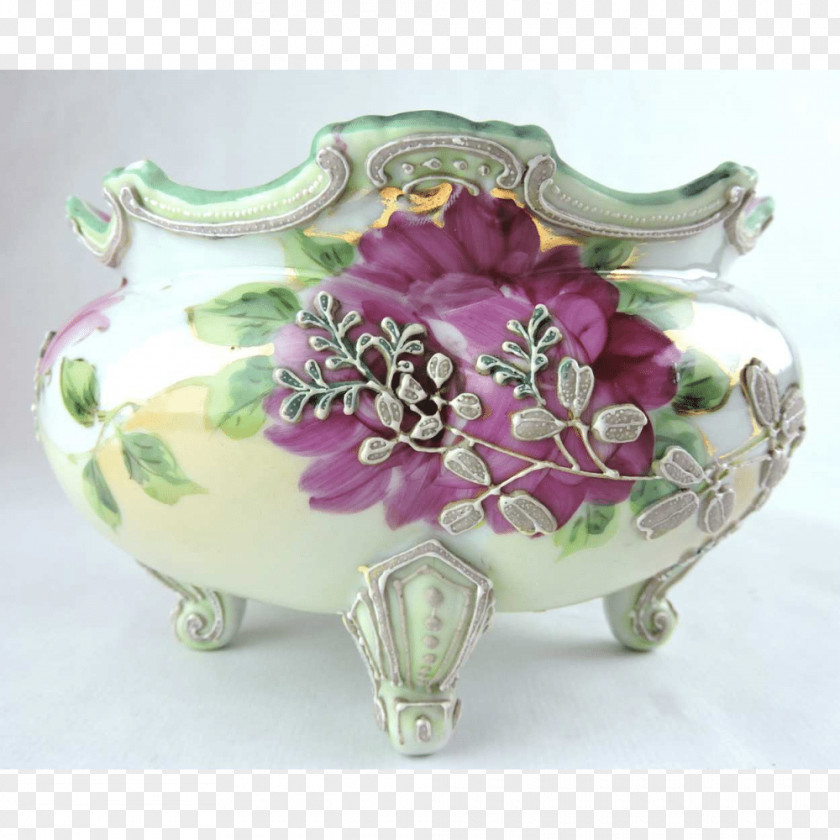 Hand Painted Bernardi's Antiques Porcelain Ceramic Tableware PNG