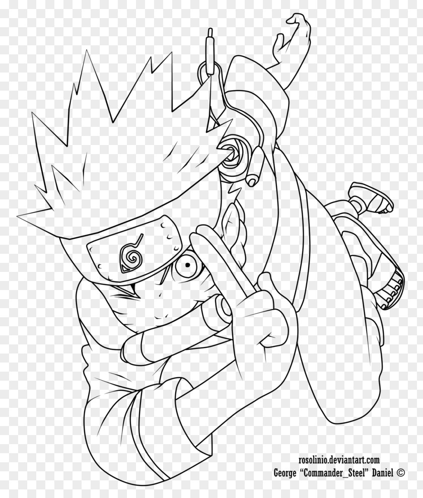 Imagenes De Sasuke Line Art Drawing Work Of PNG