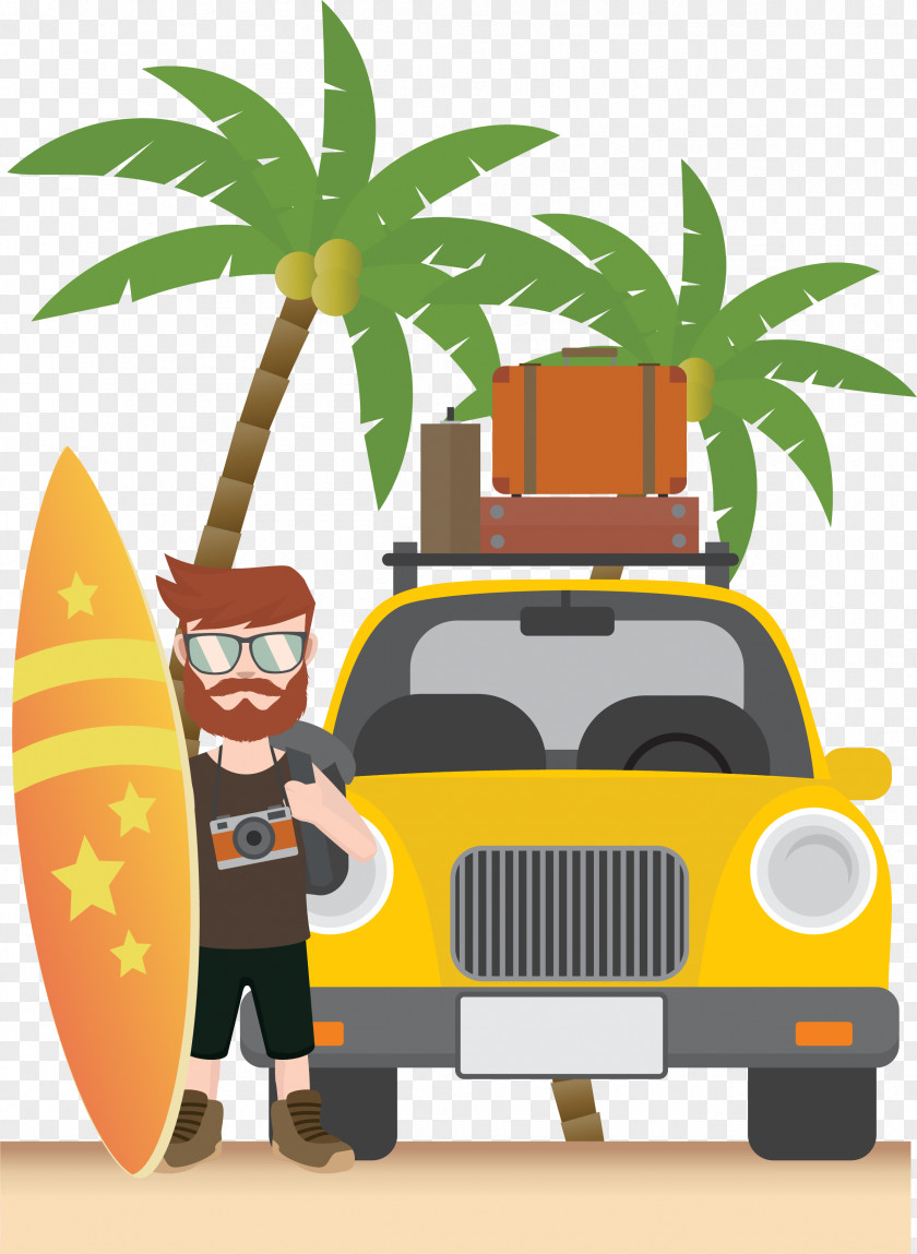 Summer Seaside Vacation PNG