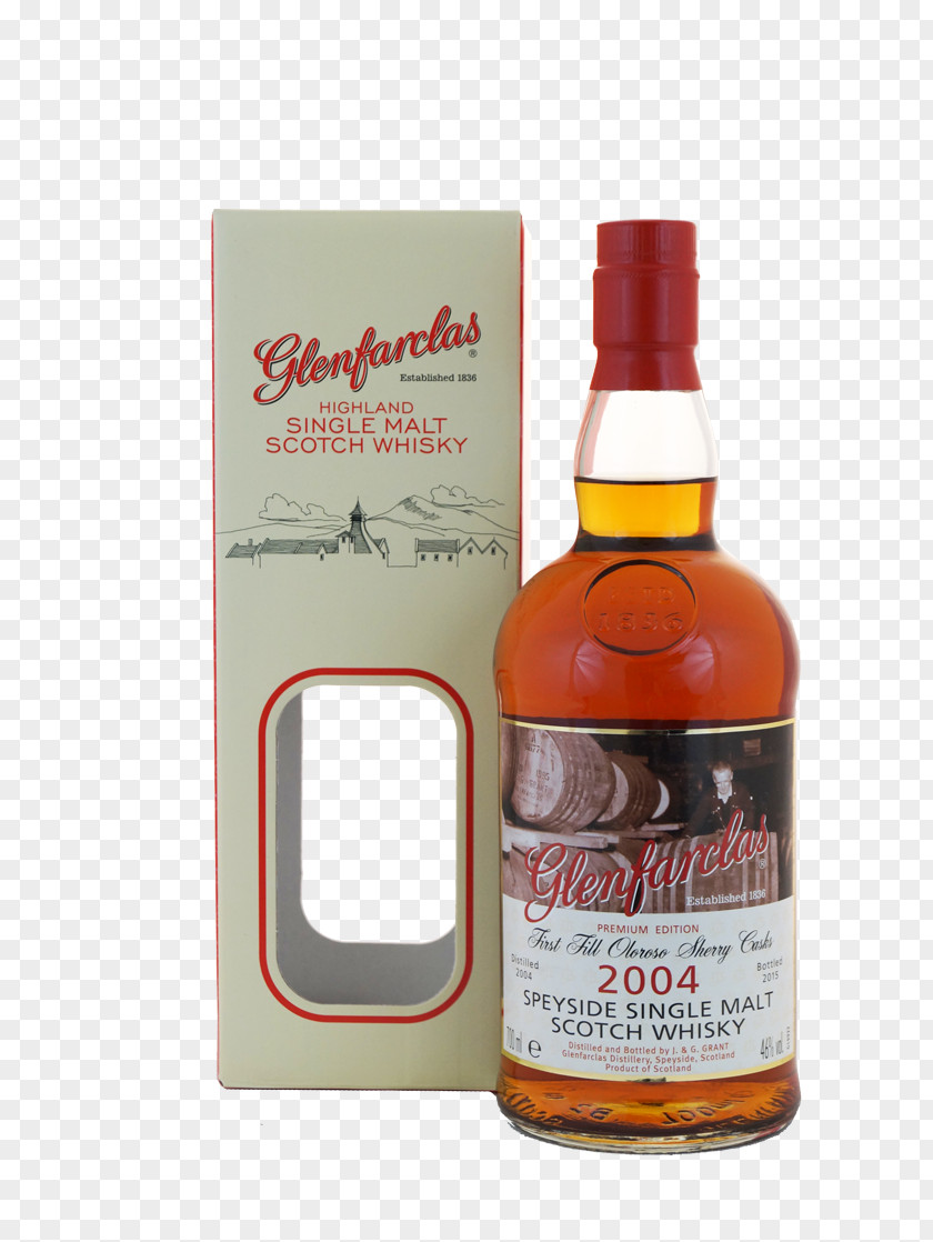 Gorden Liqueur Whiskey Speyside Single Malt Whisky Glenfarclas Distillery PNG