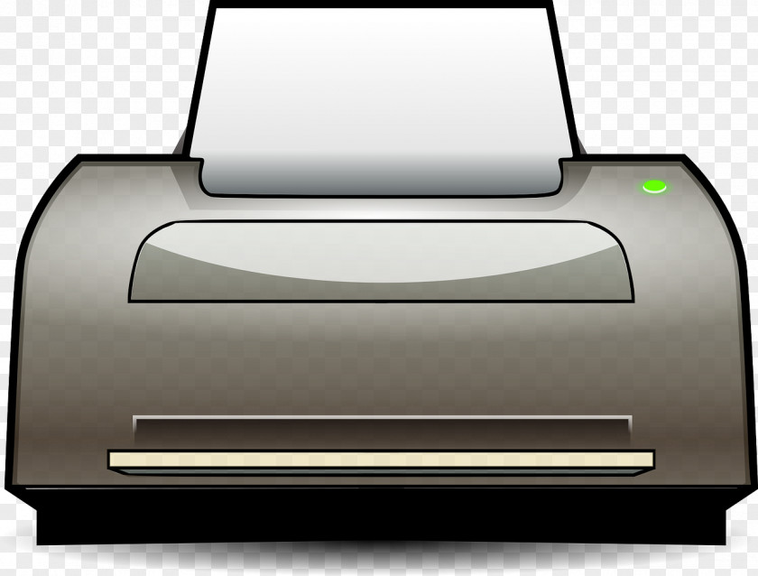 Gray Printer Paper Printing Computer Clip Art PNG