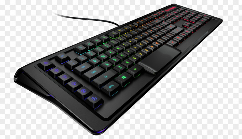 Keyboard Computer SteelSeries Apex M800 Gaming Keypad Video Games PNG