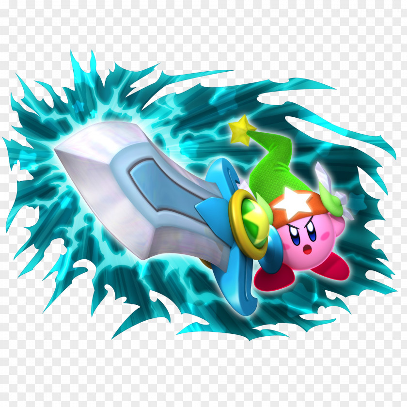 Kirby Kirby's Return To Dream Land Adventure Epic Yarn Collection Wii PNG