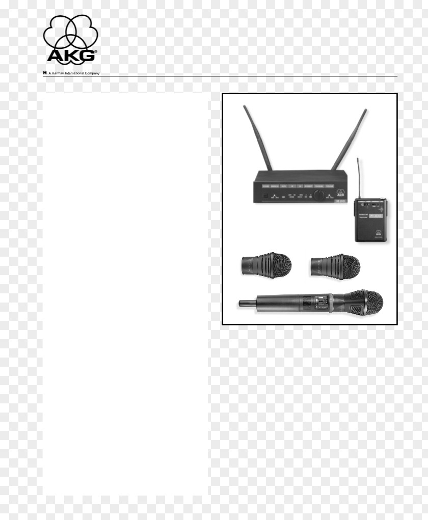 Microphone Headset AKG Acoustics PNG