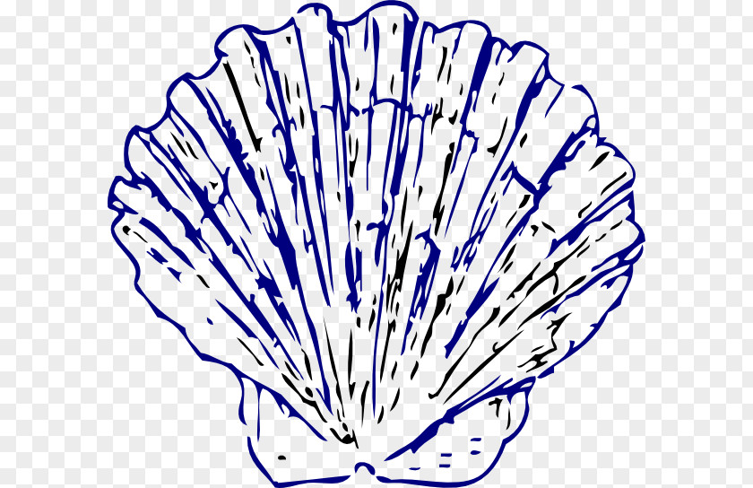 Seashell Blue Clip Art PNG