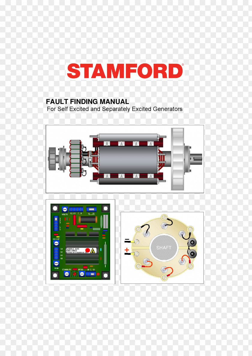 Stamford Wiring Diagram Electric Generator Alternator Alternating Current PNG