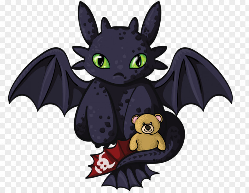 Toothless Dragon Drawing PNG