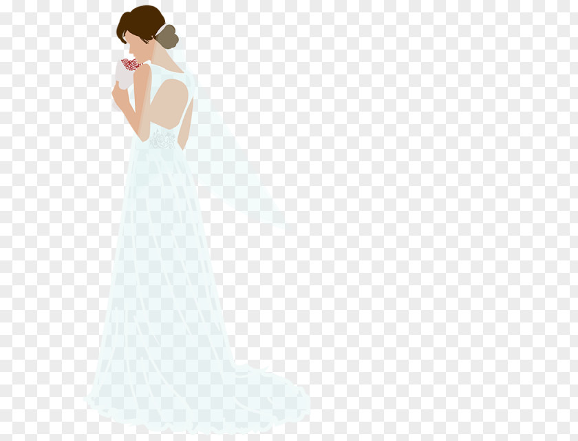 Bride Wedding Dress Shoulder Gown PNG